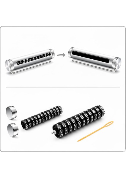 Pratik Numaratör Şık Görünüm Kolay Kullanım Gümüş Renk fiyatları