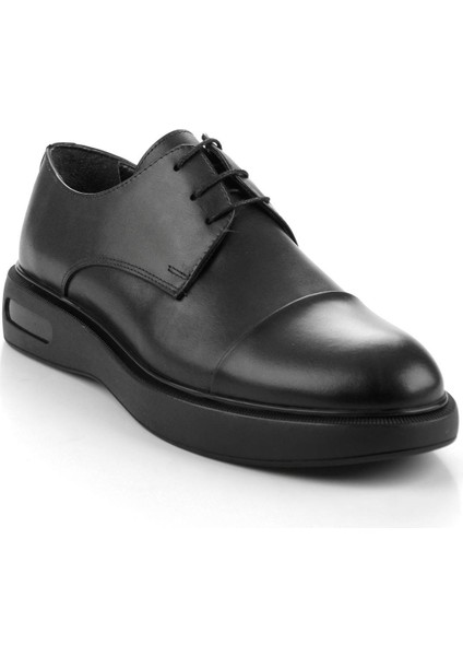 Siyah Hakiki Deri Erkek Klasik Ayakkabı E01401071641 fiyatları