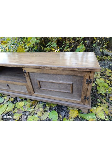 Class %100 Doğal Ahşap Tv Ünitesi