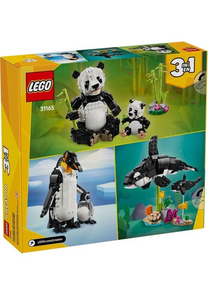 31165 Creator 3in1 - Panda Ailesi 626 Parça +8 Yaş