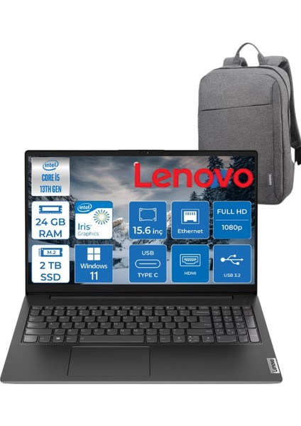 V15 G4 Iru 83A100A5TR I5-13420H 24 GB 2tb SSD UHD Graphics 15.6 Fhd W11P Dizüstü Bilgisayar