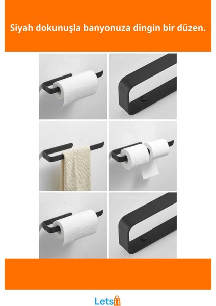 Dayanıklı Paslanmaz Metal Mat Siyah Havluluk fiyatları