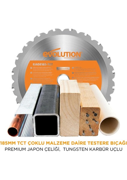 027-0003A R185CCSX+ Daire Testere, 185MM fiyatları
