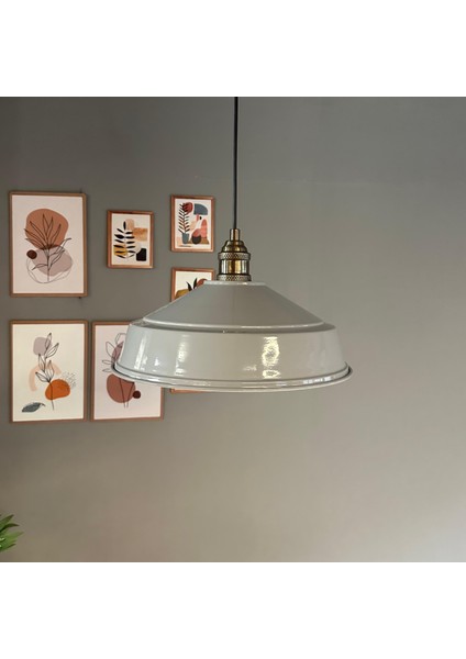 Carmelo Gri Renk Asaletli Tekli Avize Lale Başlık Sarkıt Lamba Salon Aydınlatma fiyatları