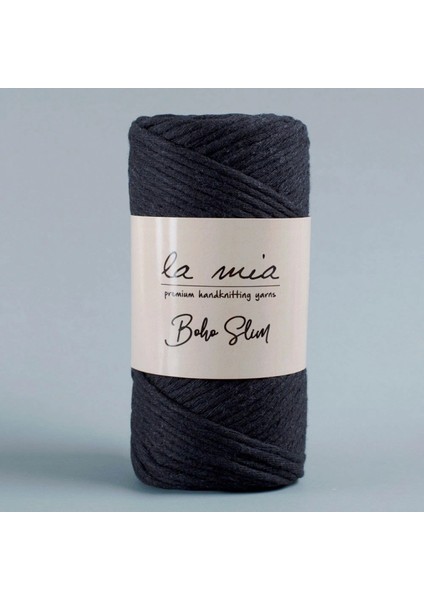 La Mia Boho Slim Siyah El Örgü Ipi -L006 - 34203
