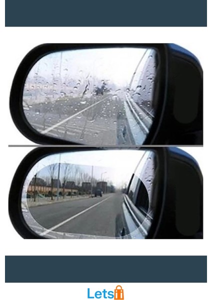 Yağmur Kaydırıcı Oto Dış Ayna Filmi 2 Adet modelleri