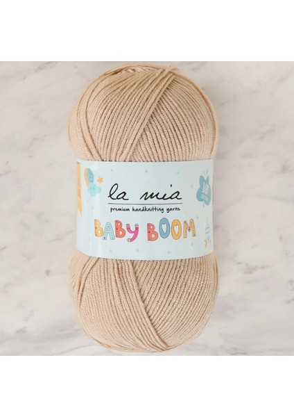 La Mia Baby Boom Bej El Örgü Ipi - 855 - 34264
