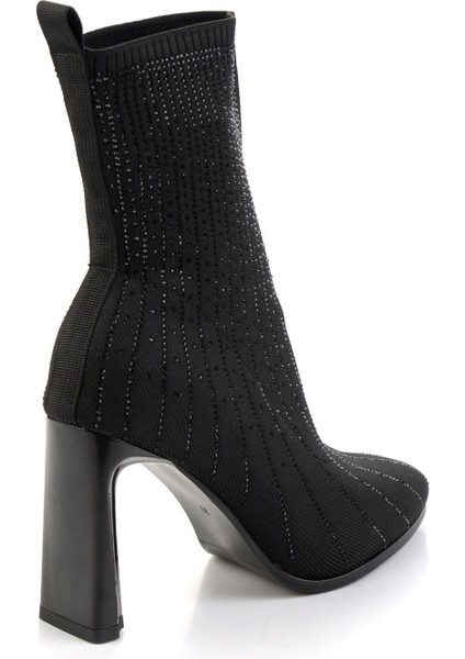 Siyah Kadın Bot & Bootie K02185010417 modelleri