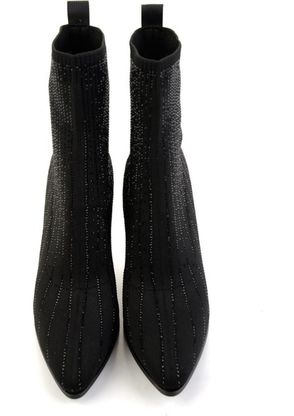 Siyah Kadın Bot & Bootie K02185010417 fırsatları