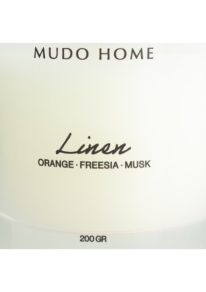 Dreamy Whıte Lınen Mum 200GR modelleri