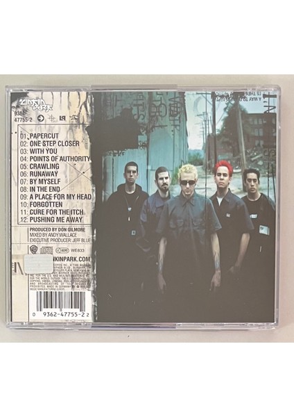 Linkin Park Hybrid Theory CD (Orijnal 2000 Dönem Baskı Cd) fiyatları