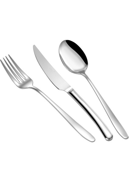 Miray Sade 16 Parça 4 Kişilik Çatal Kaşık Bıçak Takımı Günlük Kullanım Seti 304 Kalite fırsatları