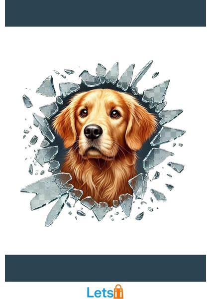 3D Kelebek Camdan Dışarı Çıkan Gerçekçi Tasarımlı Fulcar Golden Araç Stickerı modelleri