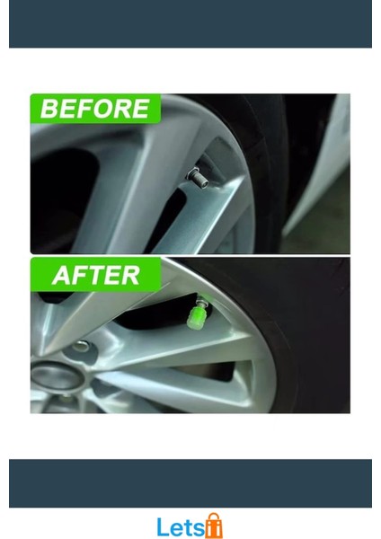 Fosforlu Su Geçirmez Sibop Kapağı 4 Adet Yeşil modelleri