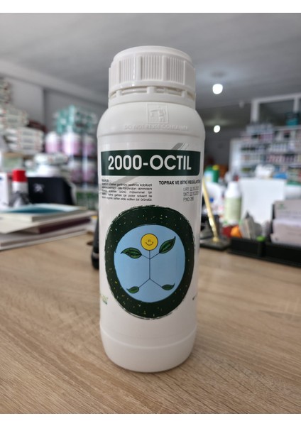 2000-OCTIL 1 Lt – Beyaz Sinek İçin Etkili Yayıcı Yapıştırıcı – Sera ve Bahçe Kullanımı