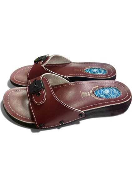 Tam Ortopedik Topuk Dikenine Özel Rahat Kırmızı Terlik indirimleri