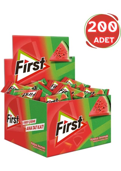 Karpuz Aromalı Sakız 200 x 1,7g