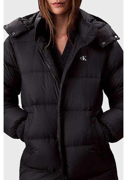 Kapitoneli Regular Fit Kapüşonlu Kemerli Uzun Şişme Mont LV047D508GUB1 Bayan Mont LV047D508G Ub1 indirimleri