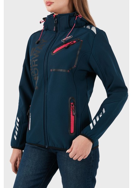 Su Geçirmez 5000 mm Softshell Çıkarılabilir Kapüşonlu Mont Bayan Mont Reıne modelleri