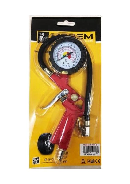 Meşem Saatli Lastik Şişirme Tabancası Profesyonel Hava Saati Ölçme fiyatları