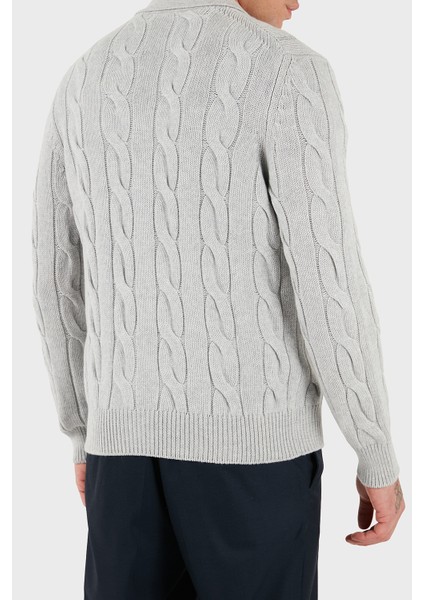 Örgü Desenli Yün ve Kaşmir Karışımlı Regular Fit Ceket Erkek Ceket 13180 19652 044 fiyatları