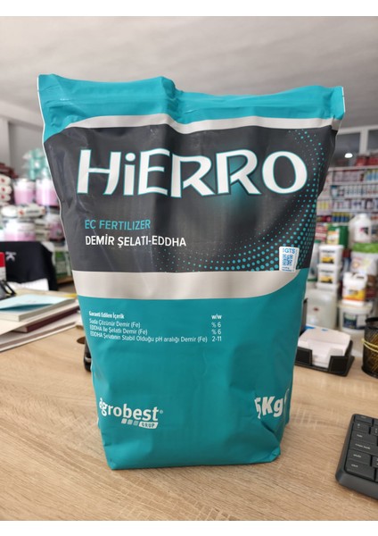 Hierro 5 kg Demir Şelatı (Eddha)