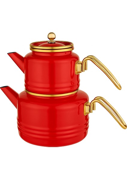 Emily Emaye Çaydanlık Takımı 3 Parça