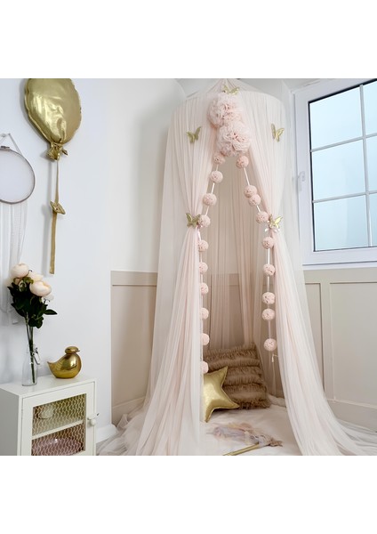 Tül Cibinlik Basic Pinkish Vanilla