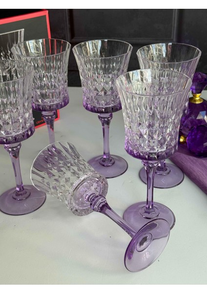 Darkness Mor 4'lü Crystal KADEH(120ML) indirimleri