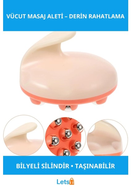 Hafif Taşınabilir Bilyeli Vücut Masaj Aleti