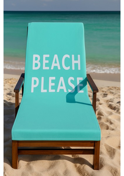 %100 Doğal Pamuk Yüksek Su Emici 90 x 180 Plaj Havlusu Deniz Havlusu