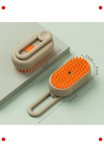 Şarjlı Buharlı Kedi Köpek Tüy Bakım Tarağı - Masaj Etkili indirimleri