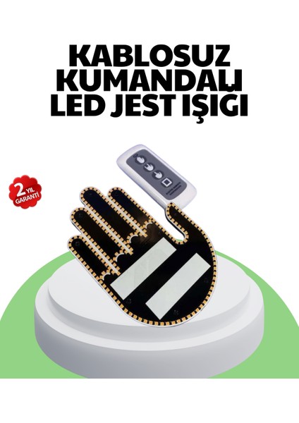 203 Led’li Yüksek Görünürlüklü Jest Işığı