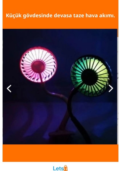 Ayarlanabilir Kıskaçlı Masa Üstü Mini Vantilatör fiyatları