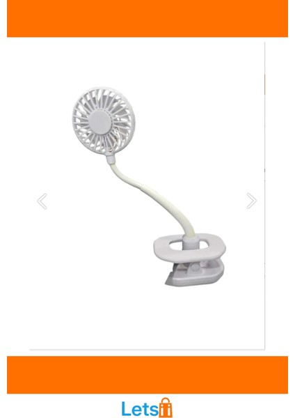 Ayarlanabilir Kıskaçlı Masa Üstü Mini Vantilatör fırsatları