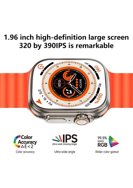 WS28 Ultra 49MM Siri Tansiyon Ateş Nabız Ölçer Akıllı Saat fiyatları