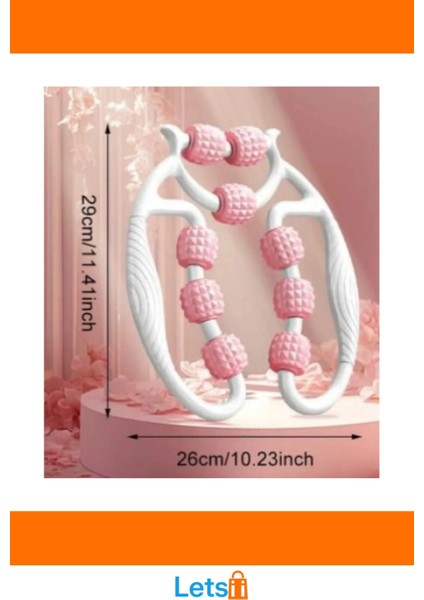 9 Tekerlekli Selülit Masaj Aleti Lenf Drenaj Rulosu indirimleri