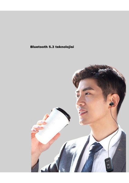 Kablosuz Bluetooth 5.3 Kulaklık Dijital Ekranlı ve Su Geçirmez fırsatları