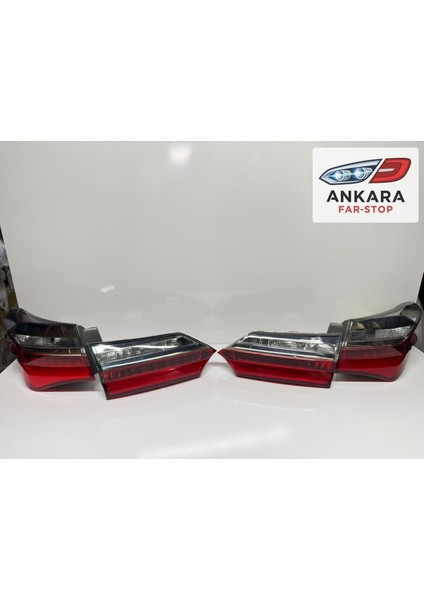 Toyota Corolla 2016 - 2018 Stop Lambası Sağ - Sol Iç ve Dış Takım (Ledli Tip 4 Stop) modelleri