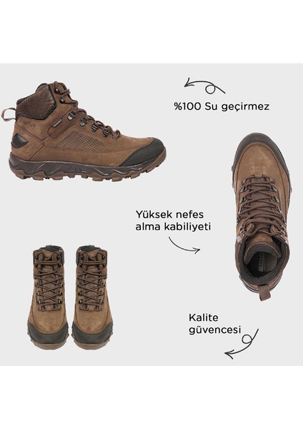 Erkek Duman Hakiki Deri Su Geçirmez Outdoor Bot 5K1GB00173 modelleri