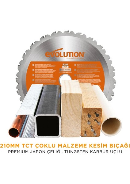 048-0003A R210SMS+ Kızaklı Gönye Kesme Makinesi, 210MM fiyatları