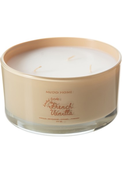 French Vanılla Yatay Mum indirimleri