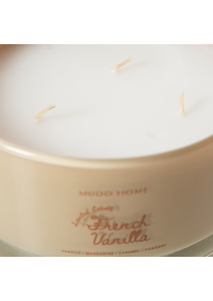 French Vanılla Yatay Mum