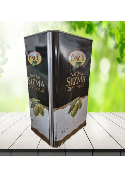 Natürel Sızma Zeytinyağı 4 Lt
