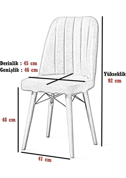 Mutfak Masası Takımı | 4 Kişilik Açılır Masa Sandalye Takımı | Yemek Masası | Masa Takımı - Antrasit