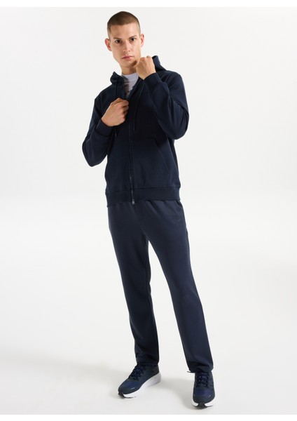 Kapüşon Yaka Düz Lacivert Erkek Sweatmont J5WM-SWT7399 fırsatları