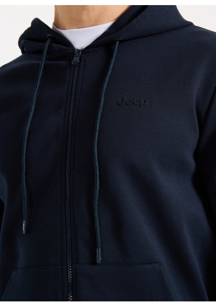 Kapüşon Yaka Düz Lacivert Erkek Sweatmont J5WM-SWT7399 indirimleri