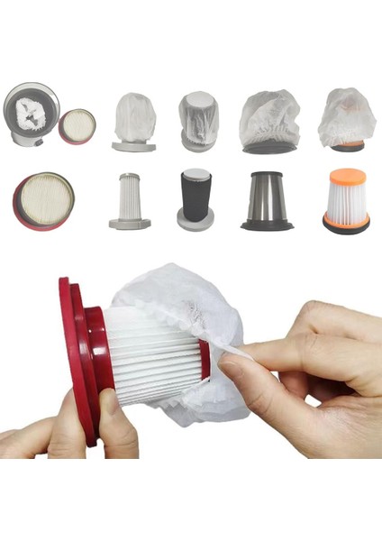 Onvo OVDSS01, OVDSS01X, Tefal Ty 6993, Flavel FLV190, Arçelik Sd 3141 Filtre Koruma Bezi 12'li fiyatları