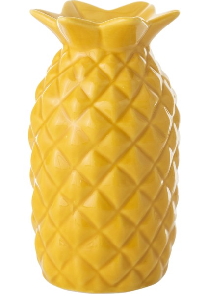 Pıneapple Seramik Vazo 11 cm
