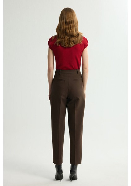 Pileli Cepli Pantolon Kahve 153L9715001 indirimleri